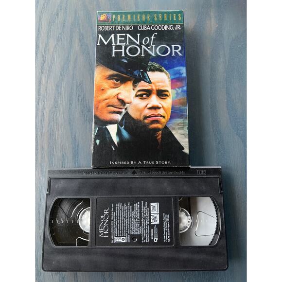 Men of Honor Robert De Niro Action Movie Vintage 2001 VHS Tape Pre-Loved - Picture 3 of 4